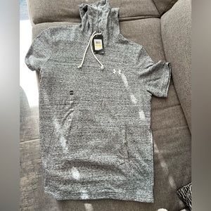 Under Armour Rival Terry Short Sleeve Hoodie